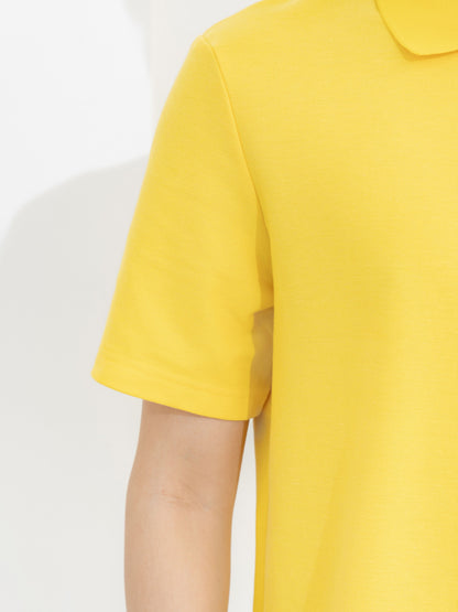 เสื้อโปโล inWork Tailor Pattern สีเหลือง (Yellow)