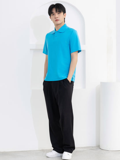 เสื้อโปโล inWork Tailor Pattern สีฟ้า (Sky Blue)